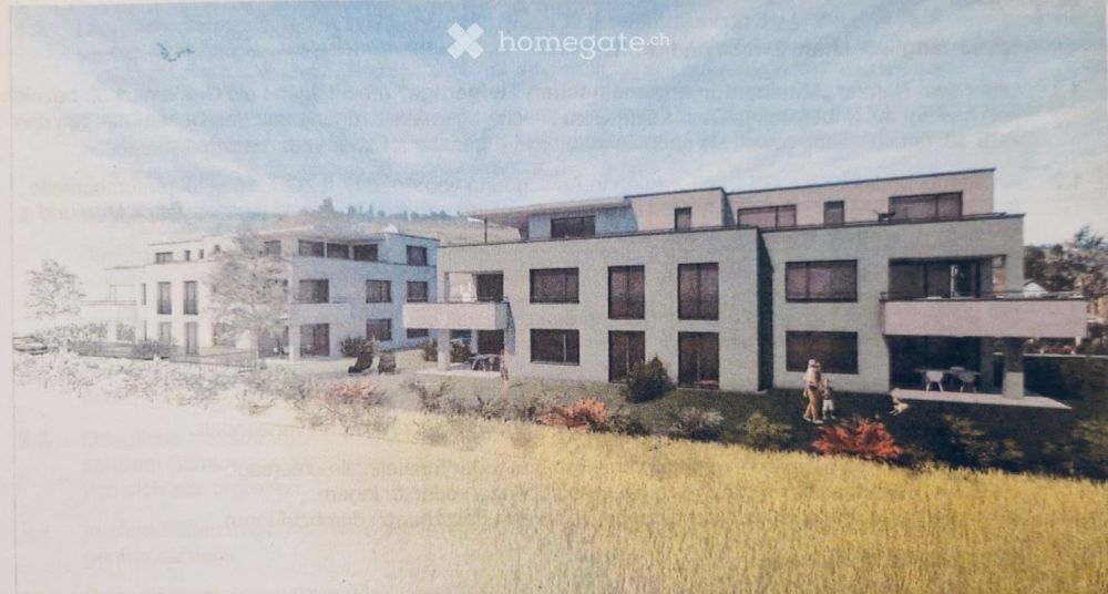 Moderne 4.5-Zimmer-Neubau-Wohnung in ruhiger Lage von Hallau - Bild 1