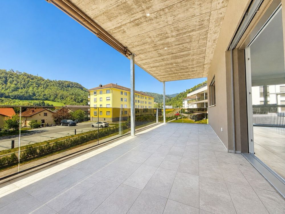Erstvermietung: Moderne 4.5-Zimmer-Neubau-Wohnung mit Terrasse und schöner Aussicht in Trimbach - Bild 6