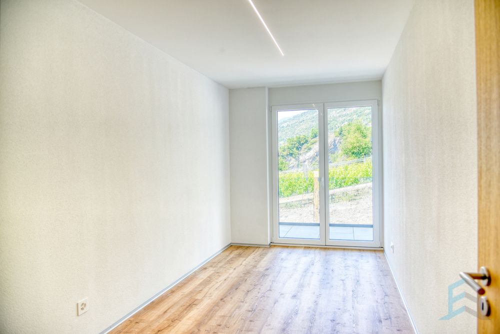 A LOUER - Splendide appartement neuf de 3½ pièces au coeur des vignobles - Appartement Leuk - Chambre 1 / Wohnung Leuk - Zimmer 1 / Appartement Leuk - Room 1