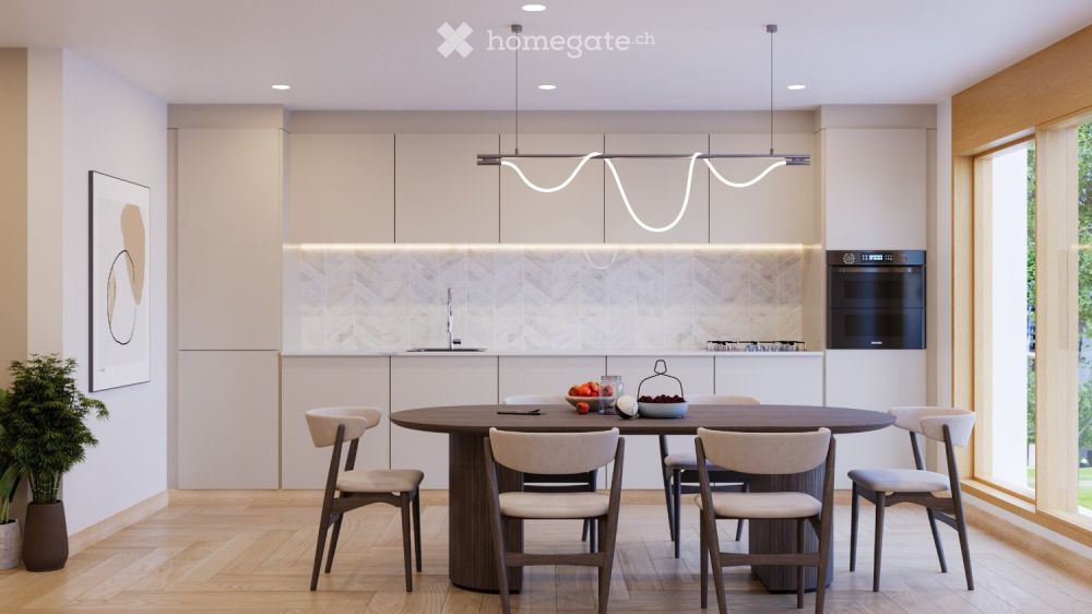 moderner und freundlicher 3.5-Zimmer-Neubau mit eigenem Garten in Oberwinterthur - Bild 3