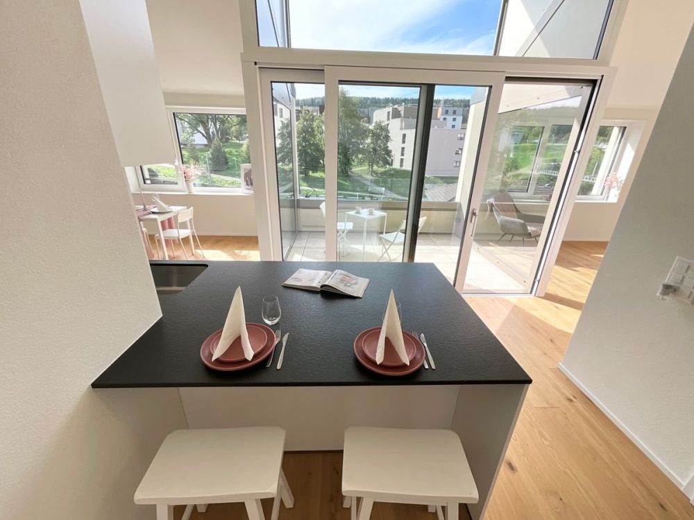 Appartements neufs de 3.5 pièces avec loggia - Immeuble moderne et écologique au coeur du village - Bild 6