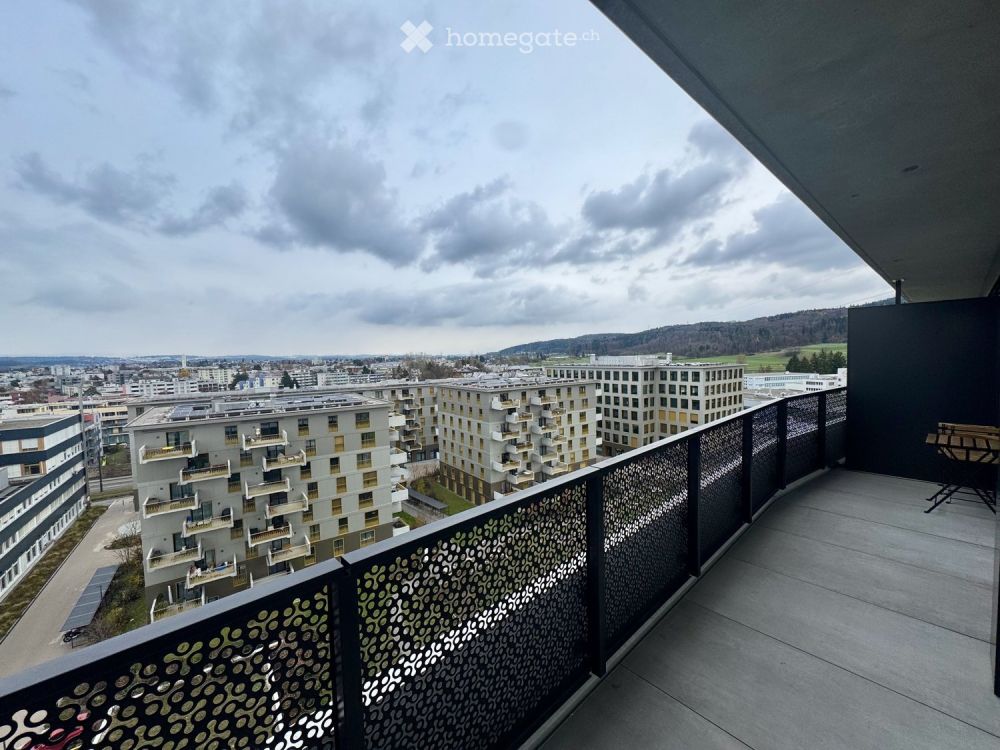 Three Point -- Erstbezug in möblierter 2.5-Zimmer Wohnung -- 9. Stock mit mit Alpenblick - Bild 7
