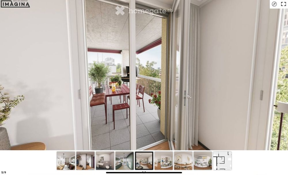 3 1/2 Zimmer- Wohnung in Dübendorf - Bild 2