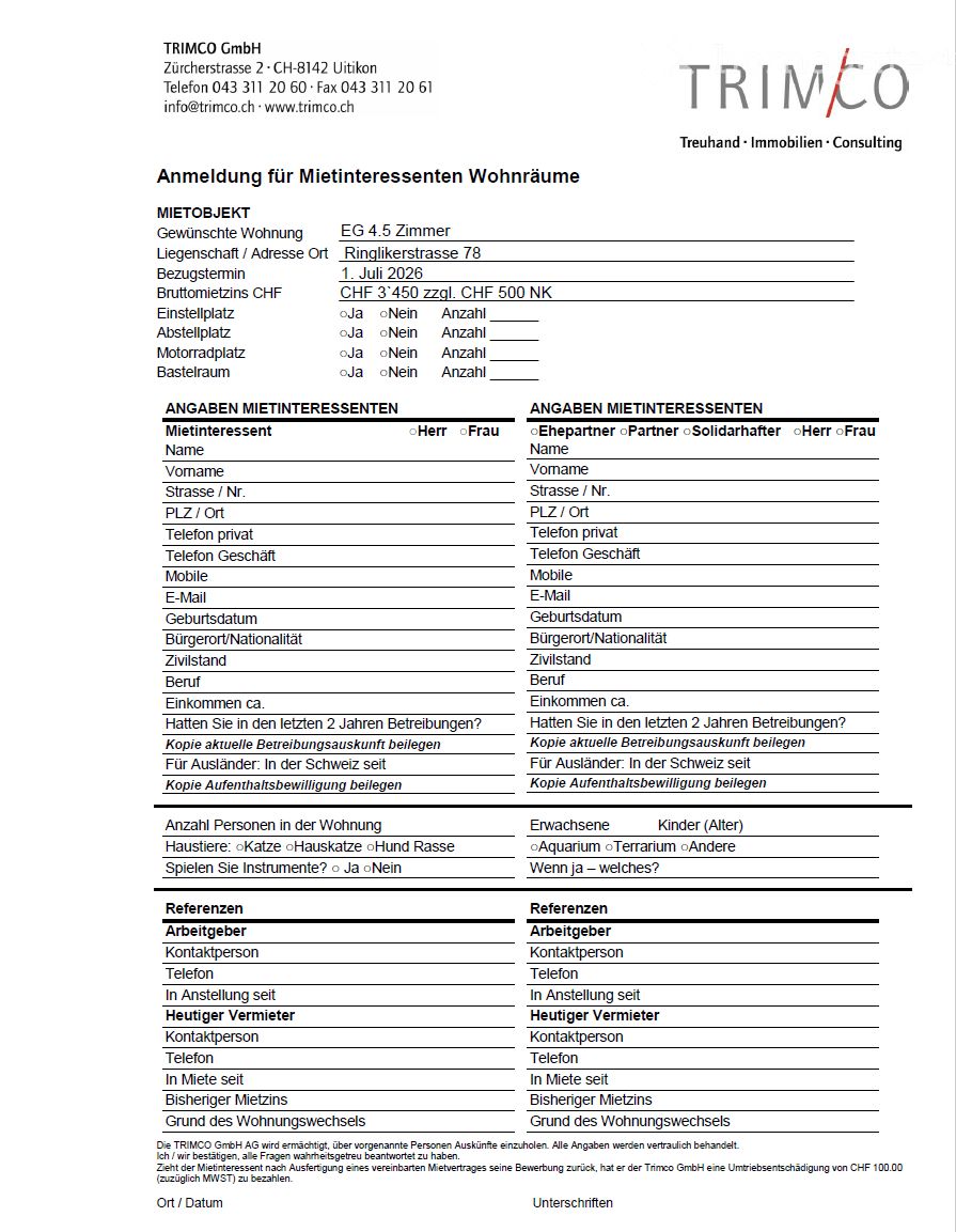 Moderne 4.5 Zimmer Wohnung an sonniger Lage mit Ausblick zu vermieten - Bild 4