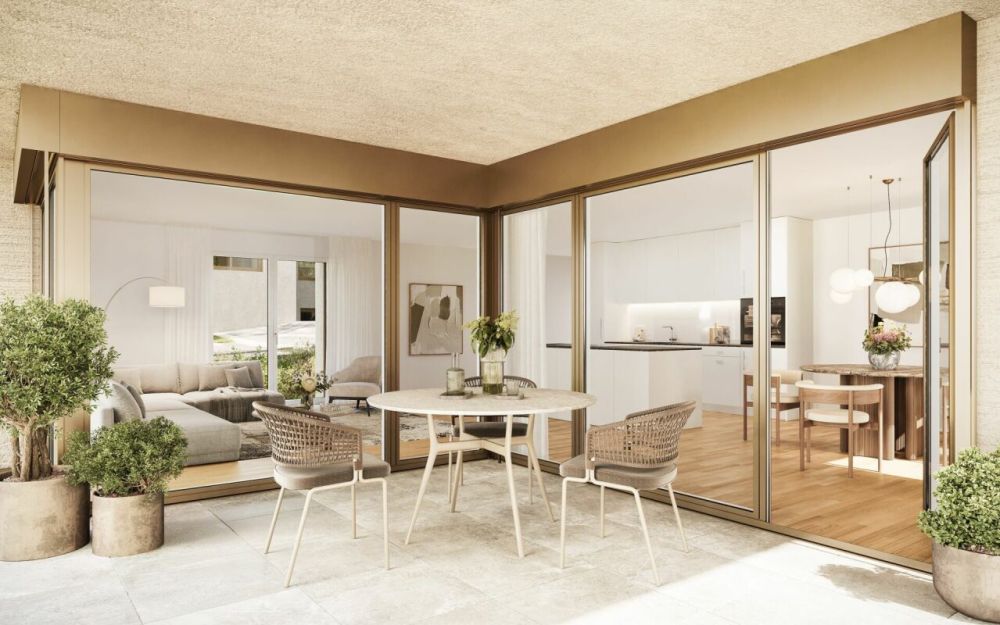 Erstbezug - Moderne 2.5 Zimmer-Wohnung im "Horizont Küttigen" mit Einstellplatz - Projektvisualisierung