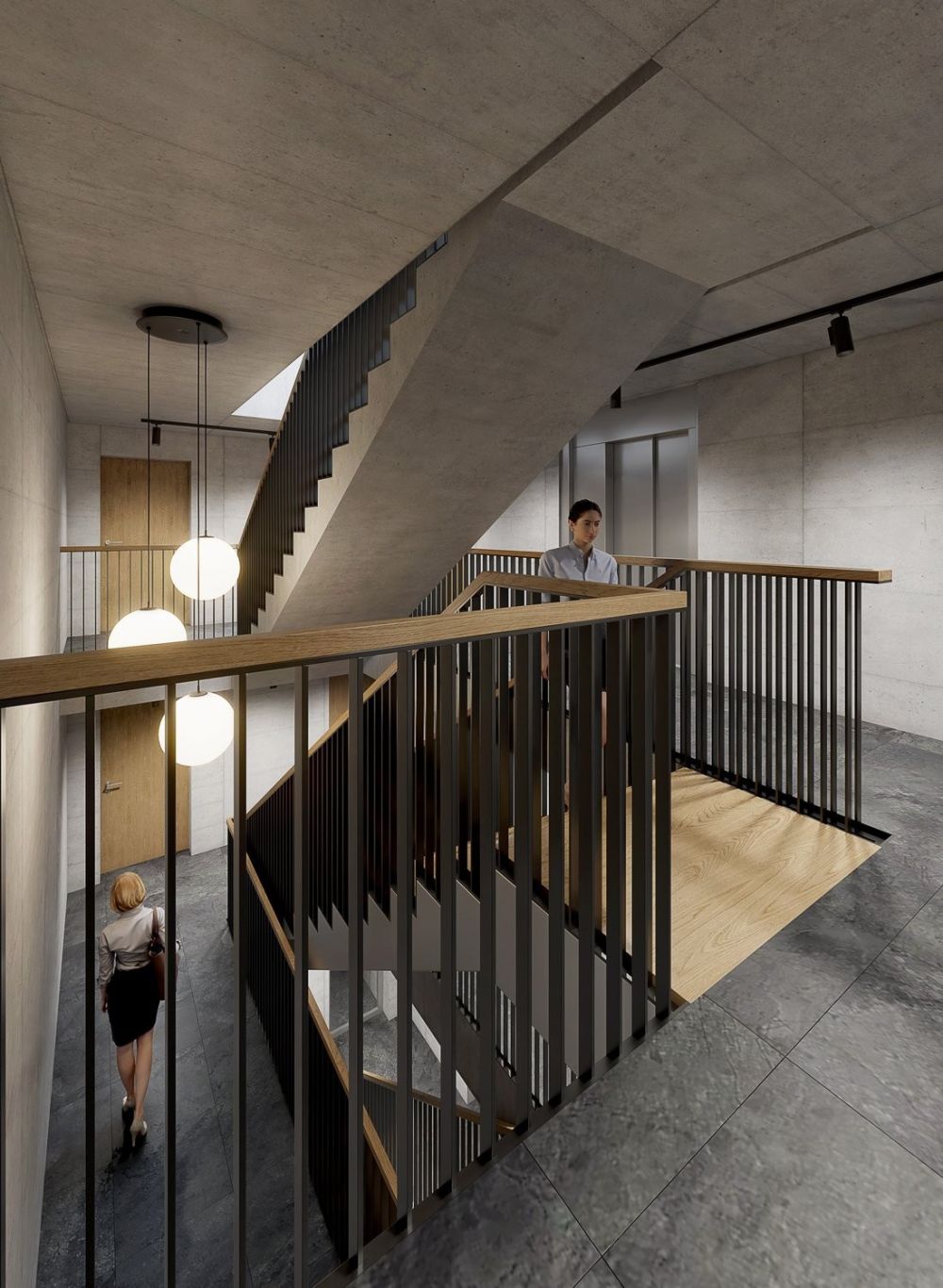 Mehr Raum für Ihre Ansprüche - Design und Komfort vereint - Treppenhaus