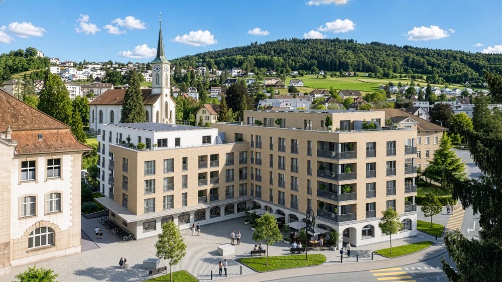 Willkommen Am Waagplatz in Menziken  moderner Wohnraum an zentraler Lage. - Bild 1