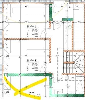 Duplex 4 1/5 à louer, en construction - Bild 4