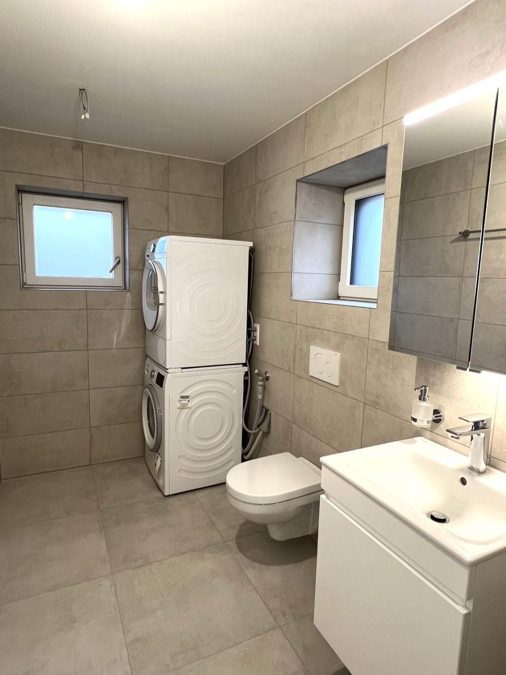 Erstvermietung: Neubau-Einfamilienhaus in Kollbrunn - Gäste-WC