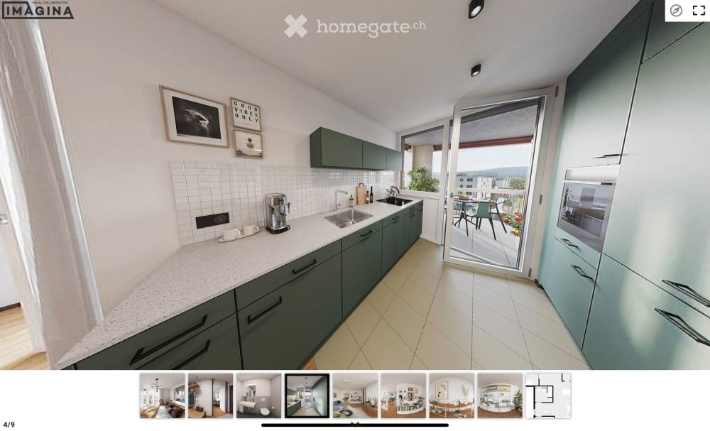 3 1/2 Zimmer- Wohnung in Dübendorf - Bild 5