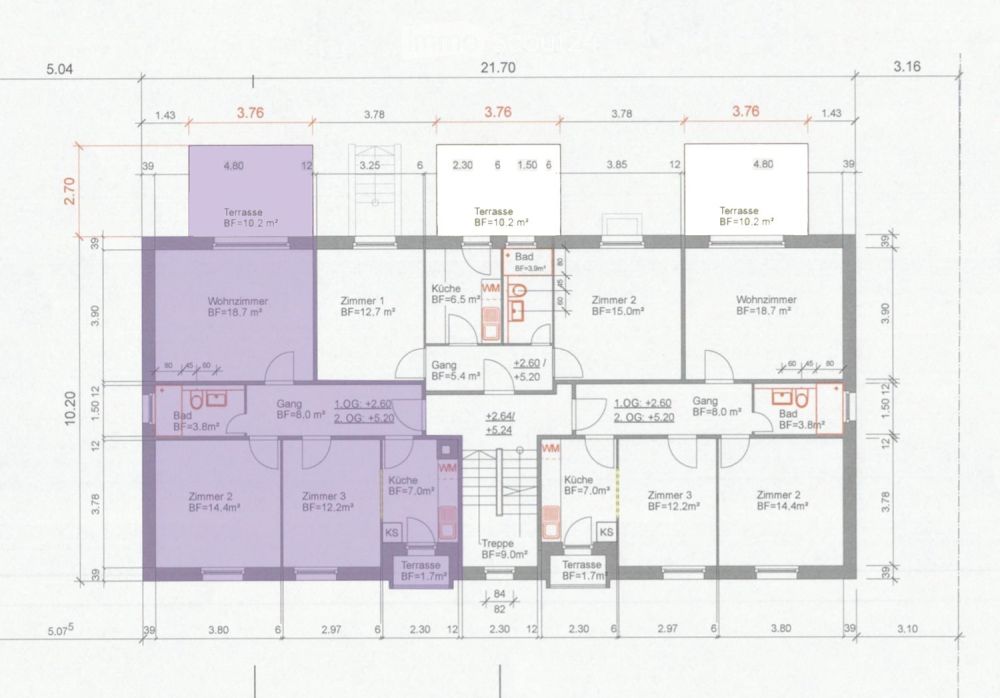 Ruhige, neuwertige, grosse 2.5 Zimmer Wohnung in kleinem MFH (11 Parteien) in Allschwil - Bild 9