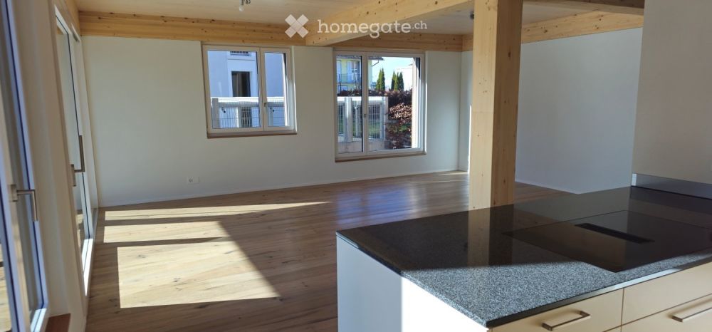 3.5-Zimmer-Wohnung im Holzneubau | 100m² | 2 Garagenplätze inkl. | 50m² Garten | Rigiblick | Baar - Bild 1