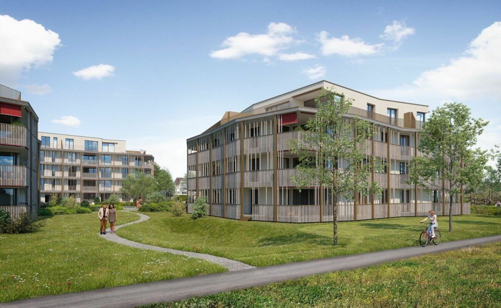 Moderne 2.5 Zi-Wohnungen mit grosszügiger gedeckter Terrasse - Bild 1