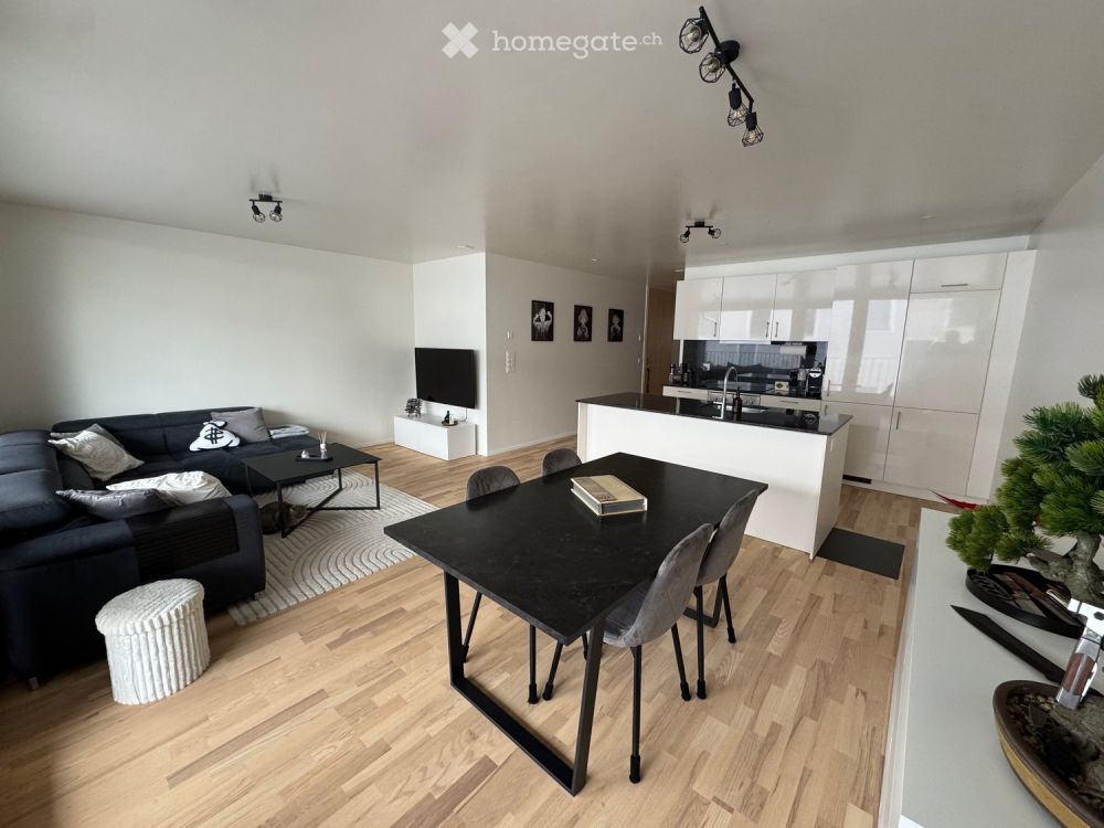 Moderne 3.5-Zimmer-Neubau-Wohnung mit Balkon in Grenchen - Bild 1