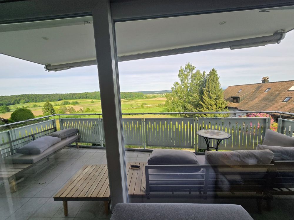 Helle naturnahe 4.5-Zimmer-Wohnung mit Balkon und herrlicher Aussicht in Neerach - Bild 2