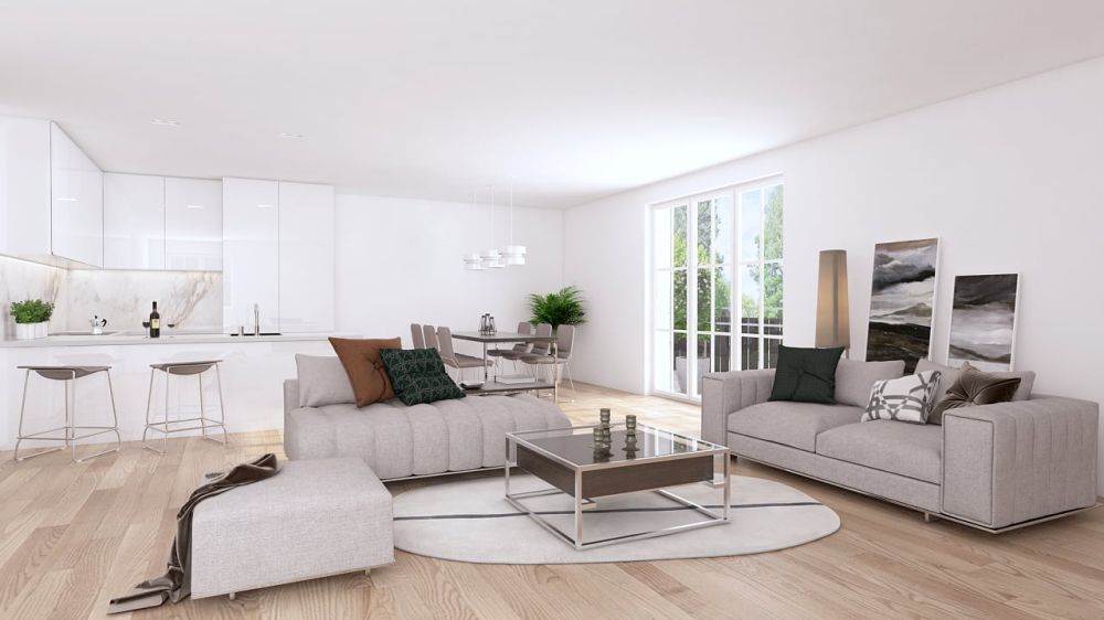 2.5 Zimmer Masionettewohnung im 2.OG mit 73 m2,Balkon 14 m2, Richtung Süden - Bild 2