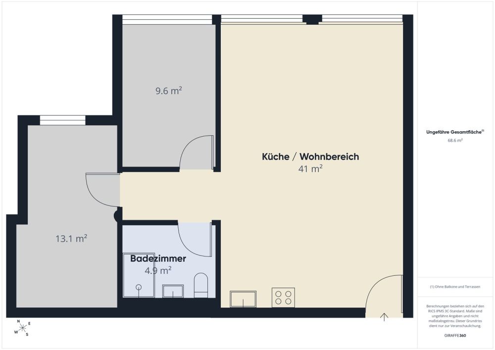Erstbezug nach Kernsanierung – Moderne 3.5-Zimmerwohnungen mit hochwertigem Ausbaustandard - Bild 8