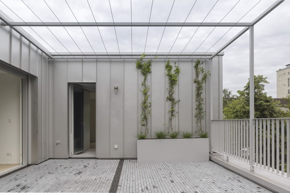 Where living dreams come true - exklusive Stadtoase mit 115 m2 Terrasse - Terrasse