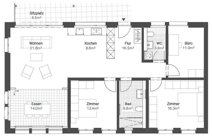 Stilvoll wohnen in der Altstadt - moderne 4.5-Zimmer-Wohnung - Bild 7