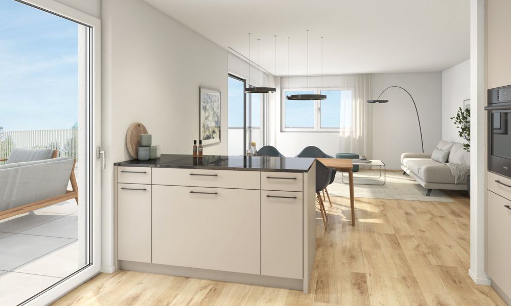 Neubau-Erstbezug Attika-Wohnung – stilvolles Wohnen an zentraler Lage in Grenchen - Bild 3