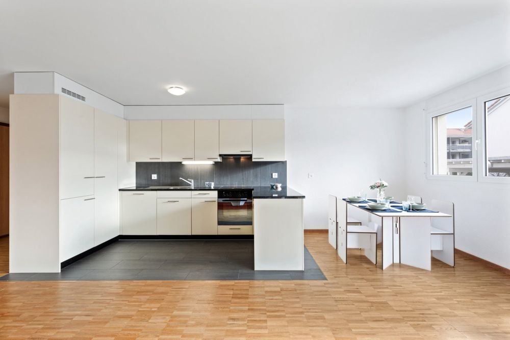 Appartement spacieux dans quartier calme - Küche