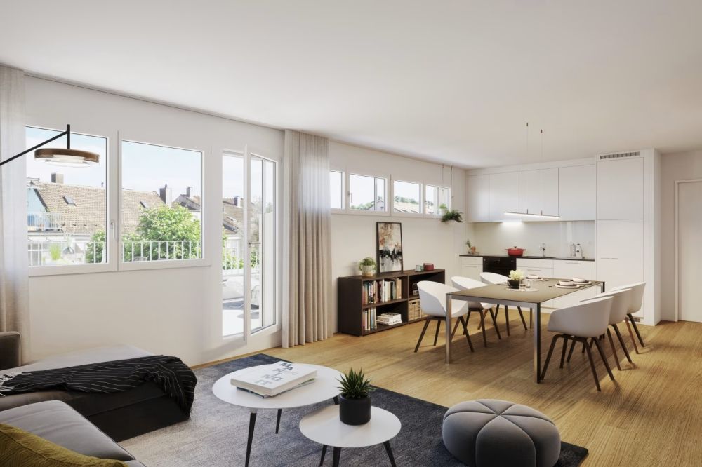 Urban wohnen in Basel – moderne 2-Zimmer-Wohnung mit Balkon - Bild 4
