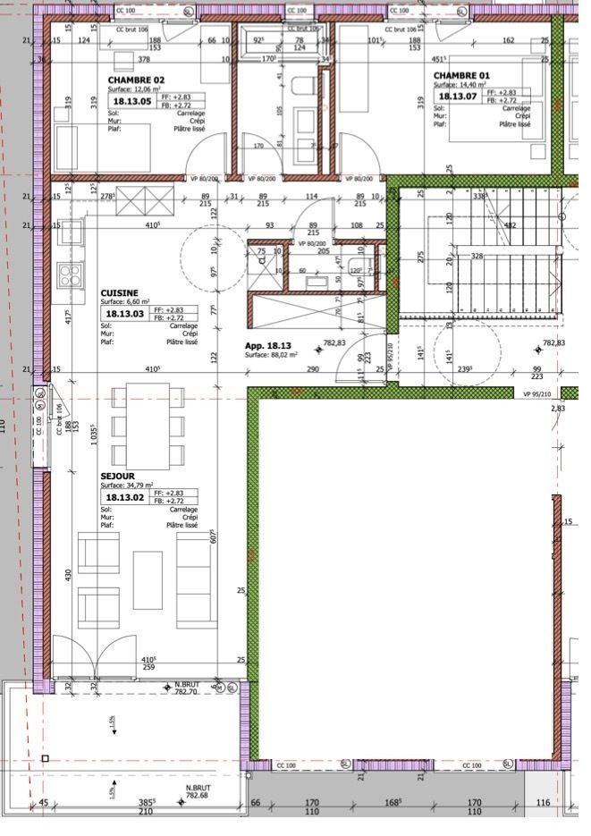Joli 3.5 pièces lumineux et moderne, au calme, proche des commerces - Bild 11