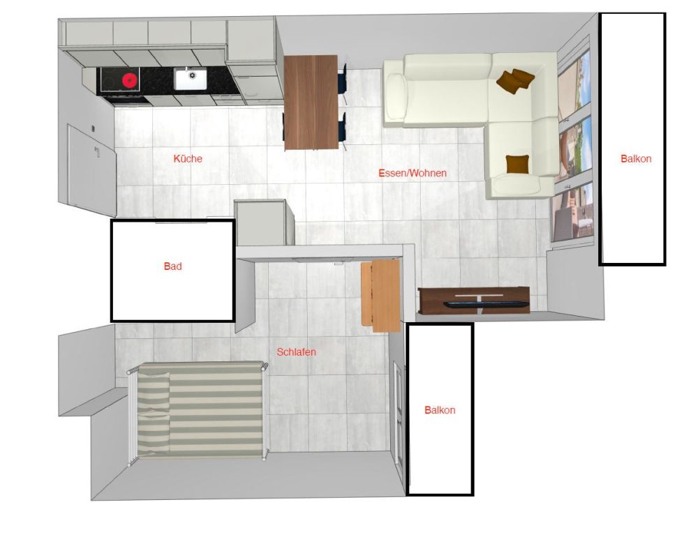 2 Zimmer-Wohnung, 4500 Solothurn - Bild 2