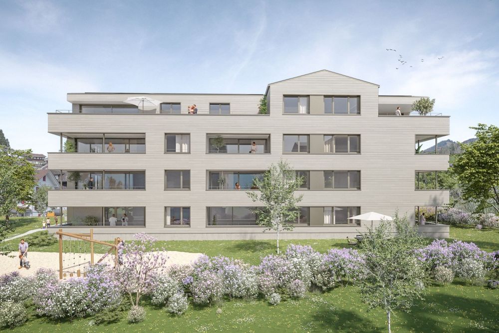 Moderne 5.5-Zimmer Neubauwohnung in Sattel - Image 11