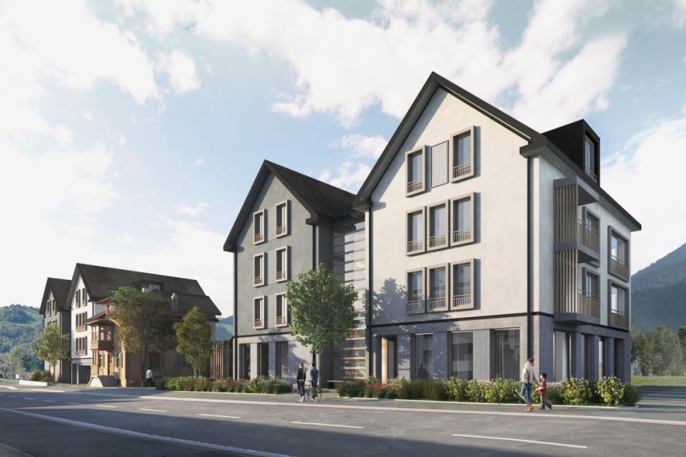 Überbauung Bahnhöfli: Exklusive Neubauwohnungen mit Panoramaaussicht auf den Ägerisee - Bild 1