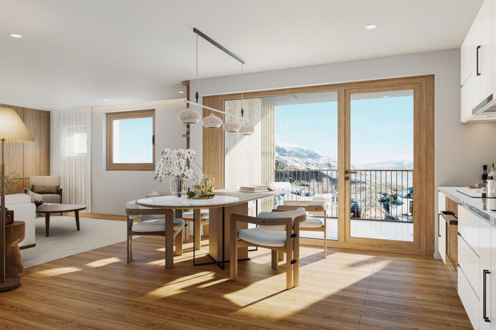 4.5-Zimmer-Dachwohnung zur Miete (Erstbezug): Neubau in Bürchen - Bild 7