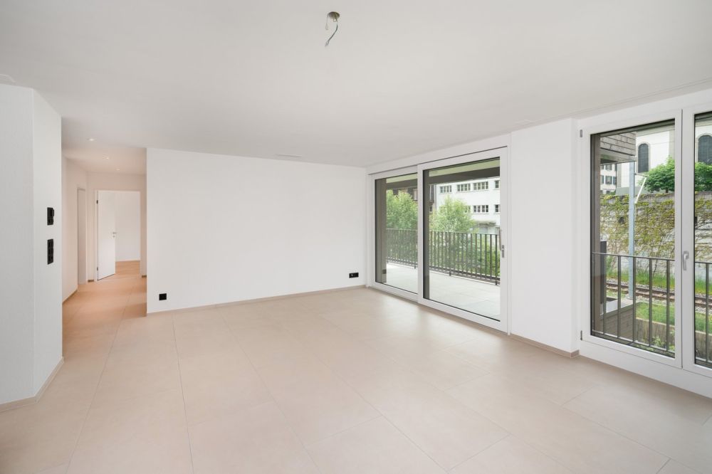 Moderne 3½-Zimmer-Wohnung C5 - 1. Monat mietzinsfrei - Wohnzimmer