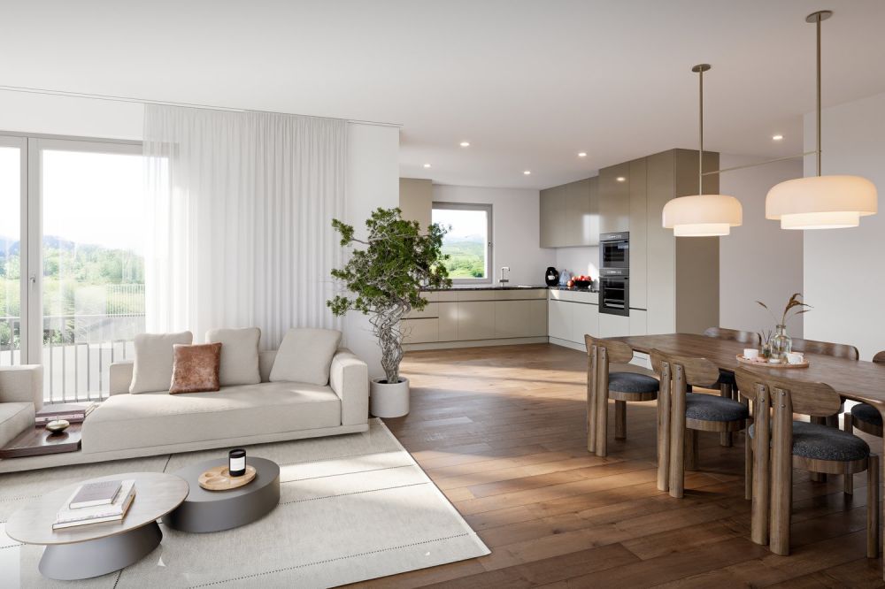 Exklusiver Neubau: Kompaktes Wohnen mit traumhafter Seesicht - Bild 1