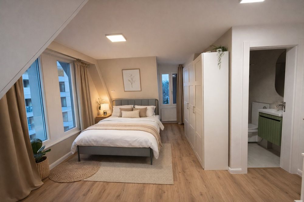 1.5-Zimmer-Wohnung Studio möbliert - Bild 1