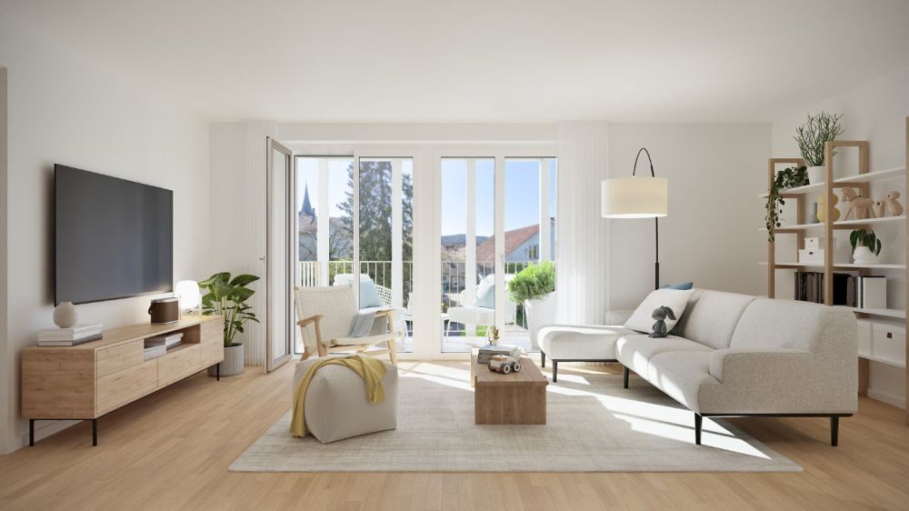 ERSTBEZUG - Moderne Wohnungen für jedes Bedürfnis - Wohnzimmer