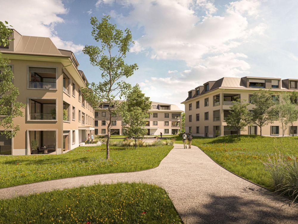 Ihr Wohnglück - familienfreundlich und modern - Überbauung