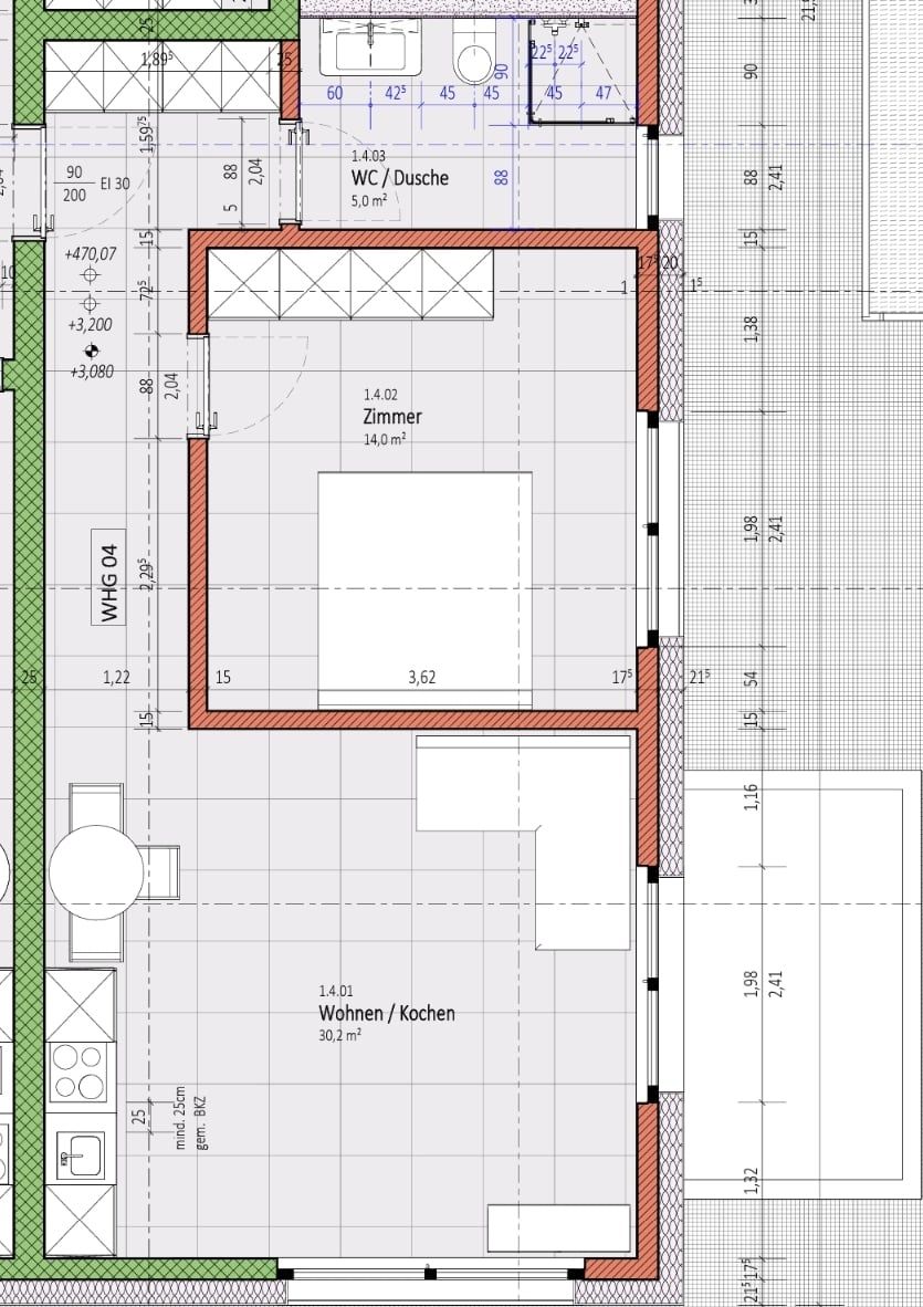 Moderne 2.5-Zimmer-Wohnung in Birmensdorf mit Balkon - Bild 4
