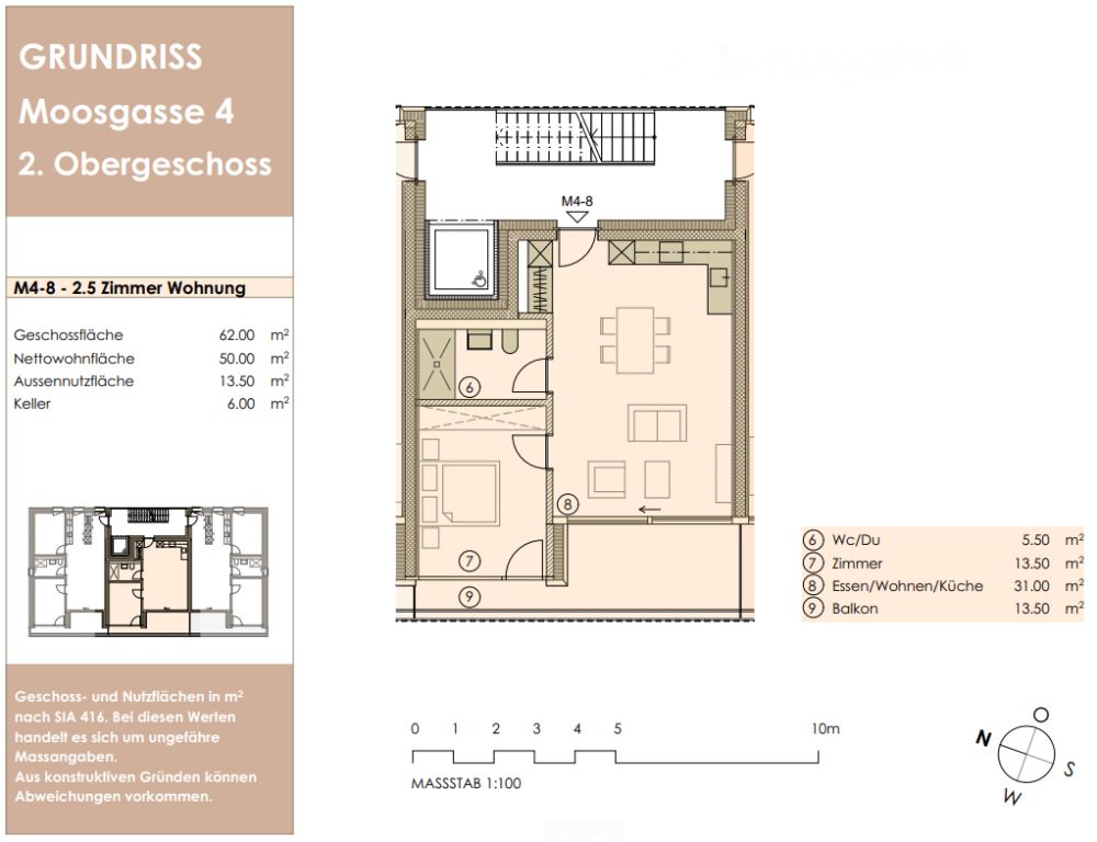 Neubau Wohnung 2.5 Zimmer - Bild 2