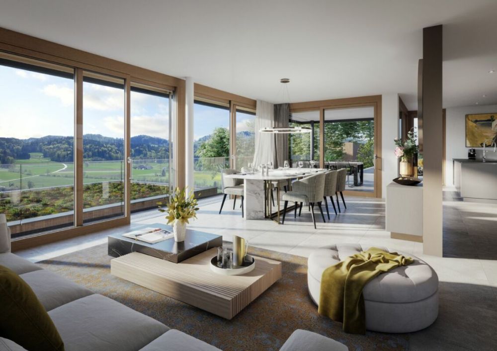 Wohnen mit Panorama - luxuriöses Einfamilienhaus mit Bergsicht - Bild 3