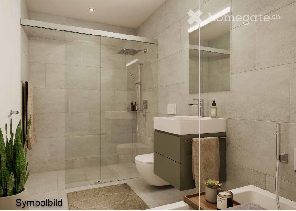 Sonnige 3.5-Zimmer-Neubau-Wohnung mit herrlicher Aussicht in die Berge - Bild 4