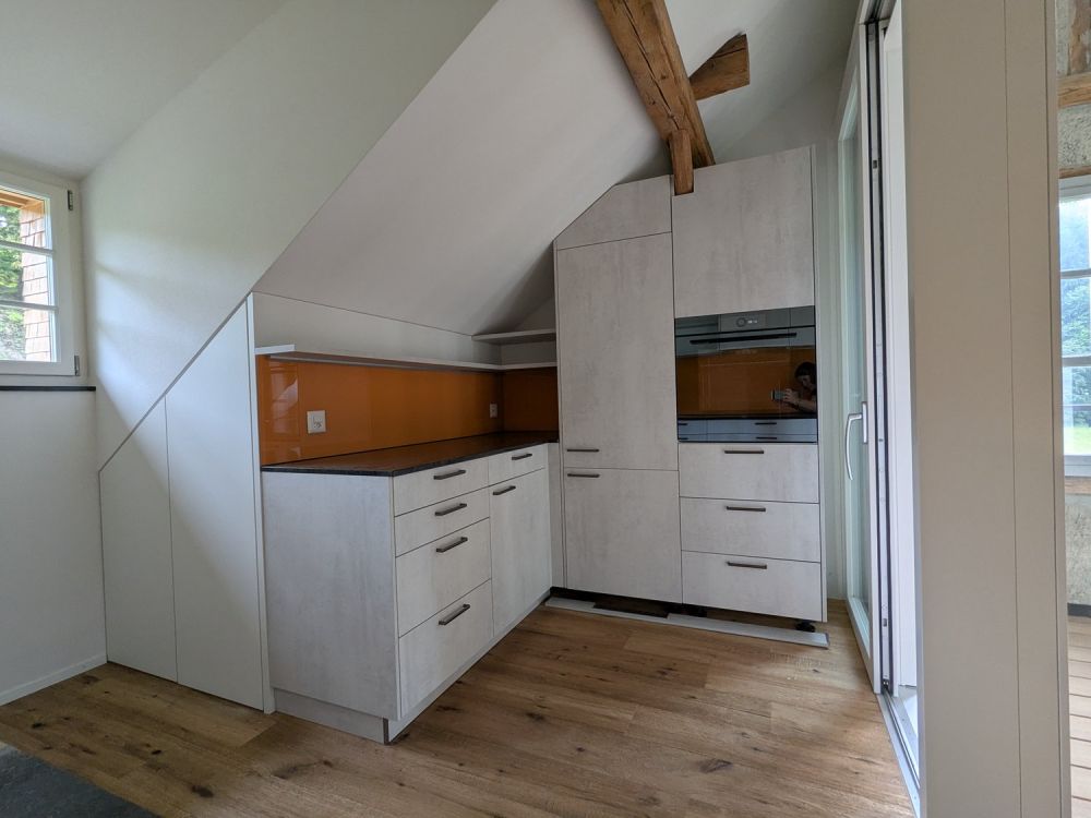 Moderne Dachwohnung in historischem Riegelhaus inmitten der Natur - Bild 6