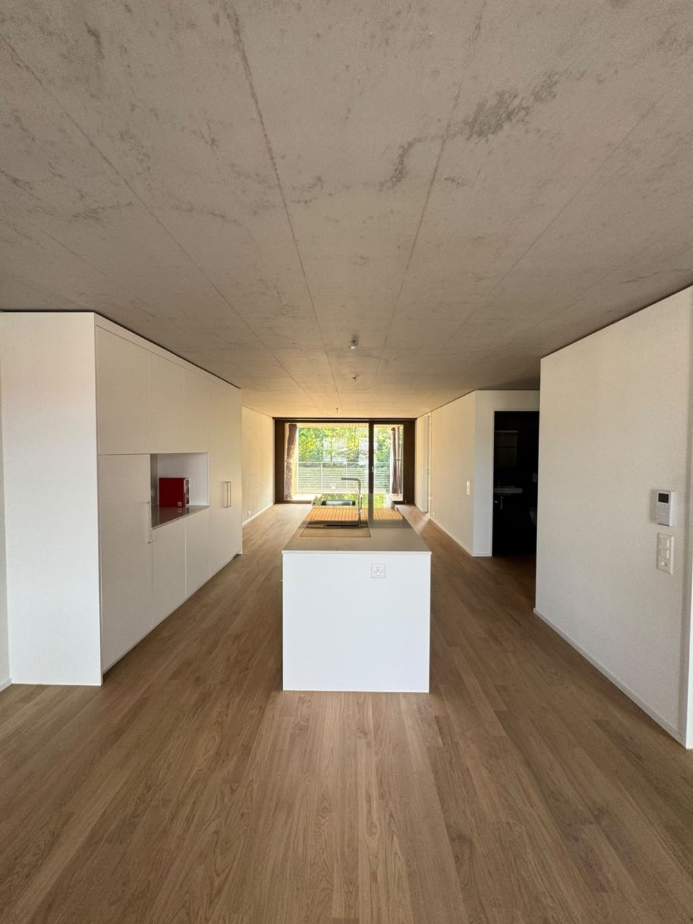 WG-Zimmer 12.6 m² in neuer 3.5-Zi-Wohnung, Tribschen Luzern, Erstbezug - Wohnbereich