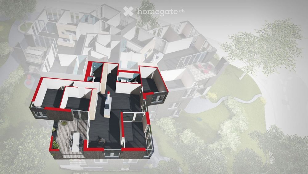 Moderne, helle 4.5-Zimmer-Wohnung in Neubau mit Weitsicht - Bild 13