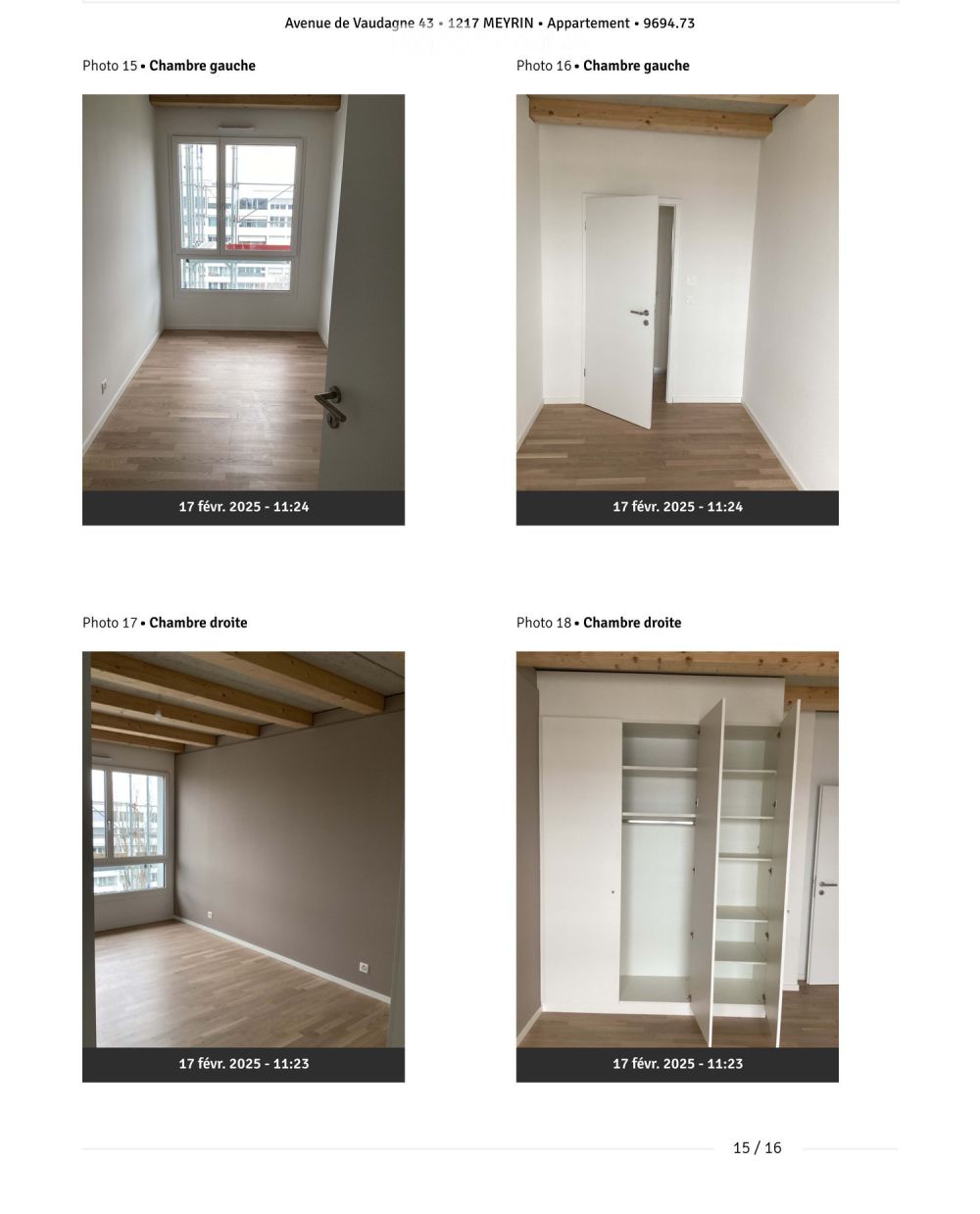 App. dernier étage à Meyrin - Bild 6
