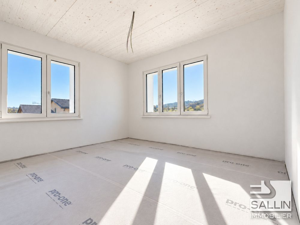 2 superbes appartements neufs de 4½ pièces situés aux 1er et 2e étages - 4½ pces - 1er étage