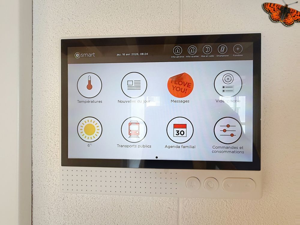 3½ PIÈCES - Neuf avec un balcon - Domotique