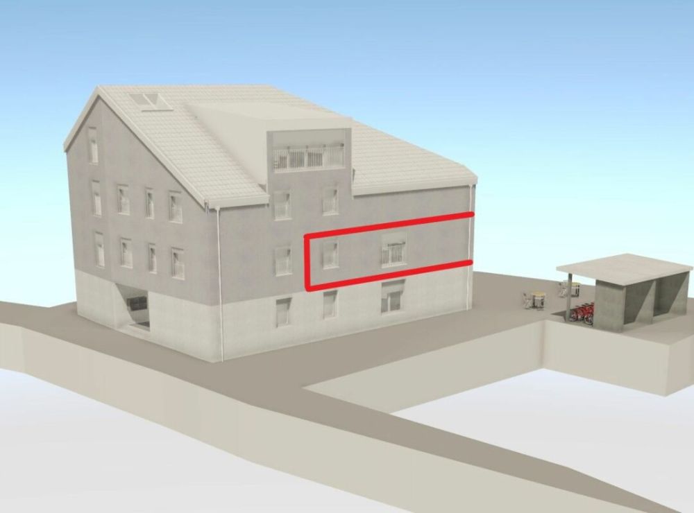 Neubau-Wohnung - 2.5-Zimmer im 1. OG  - Wohnen im Herzen von Stansstad - Bild 2