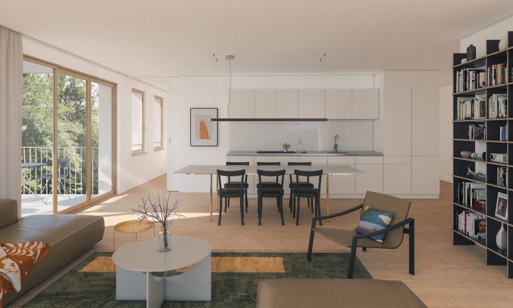 Kompakte 1.5-Zimmer-Wohnungen im AVES - Das Nest für Stadtvögel - Bild 1