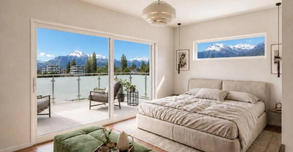 Dernier 3.5 pièces (lot 2B) avec terrasse de 13 m² dans petit immeuble - Appartement 3.5 pièces - image - 1