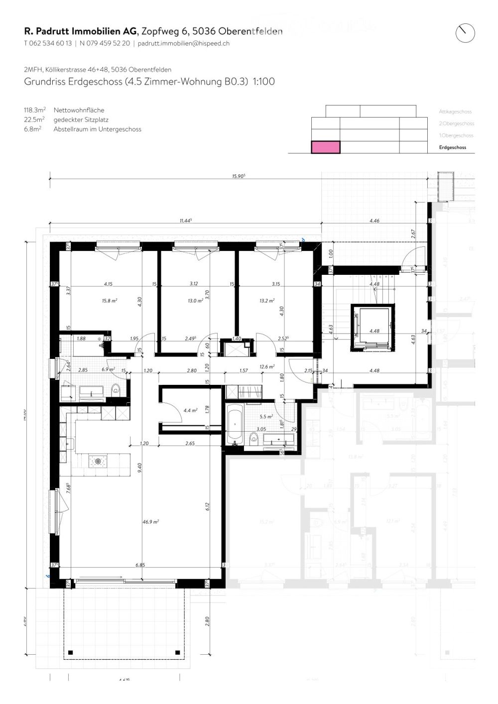 Wohnung in Oberentfelden - Bild 8